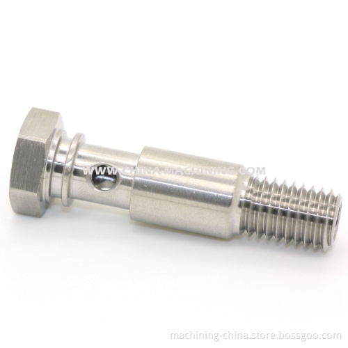 CNC Machined Screw of Stainless Steel by CNC Machining